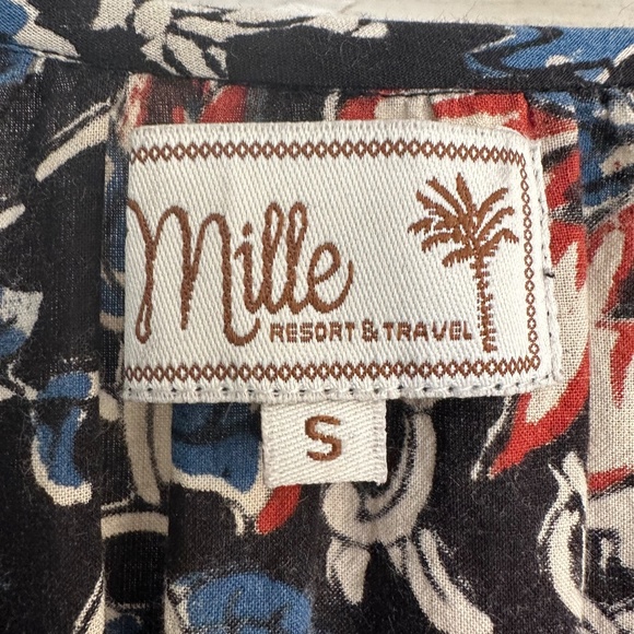 MILLE midi printed dress - Picture 2 of 8